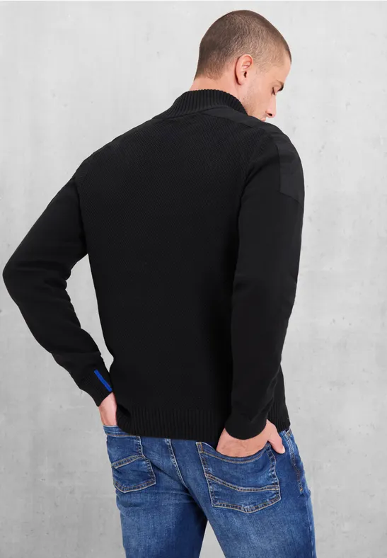 Street One Stricktroyer Im Materialmix