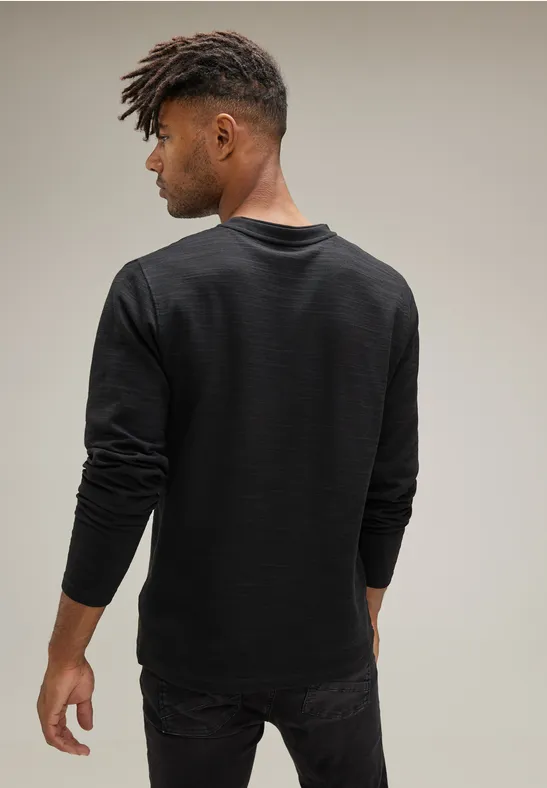 Street One Struktur Henleyshirt
