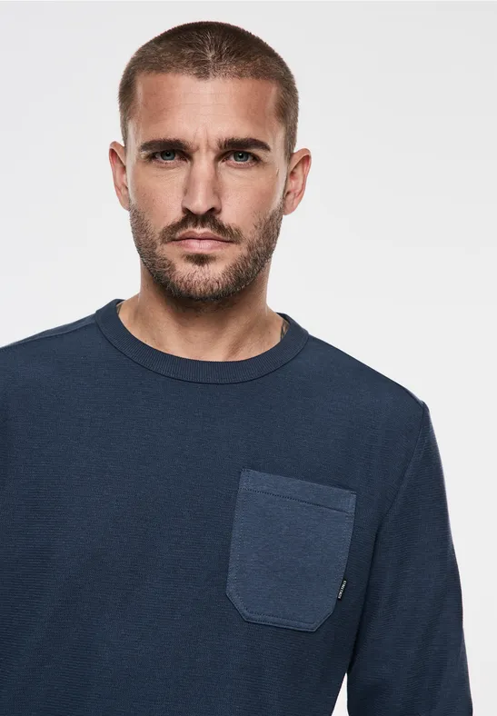 Street One Struktur Langarmshirt