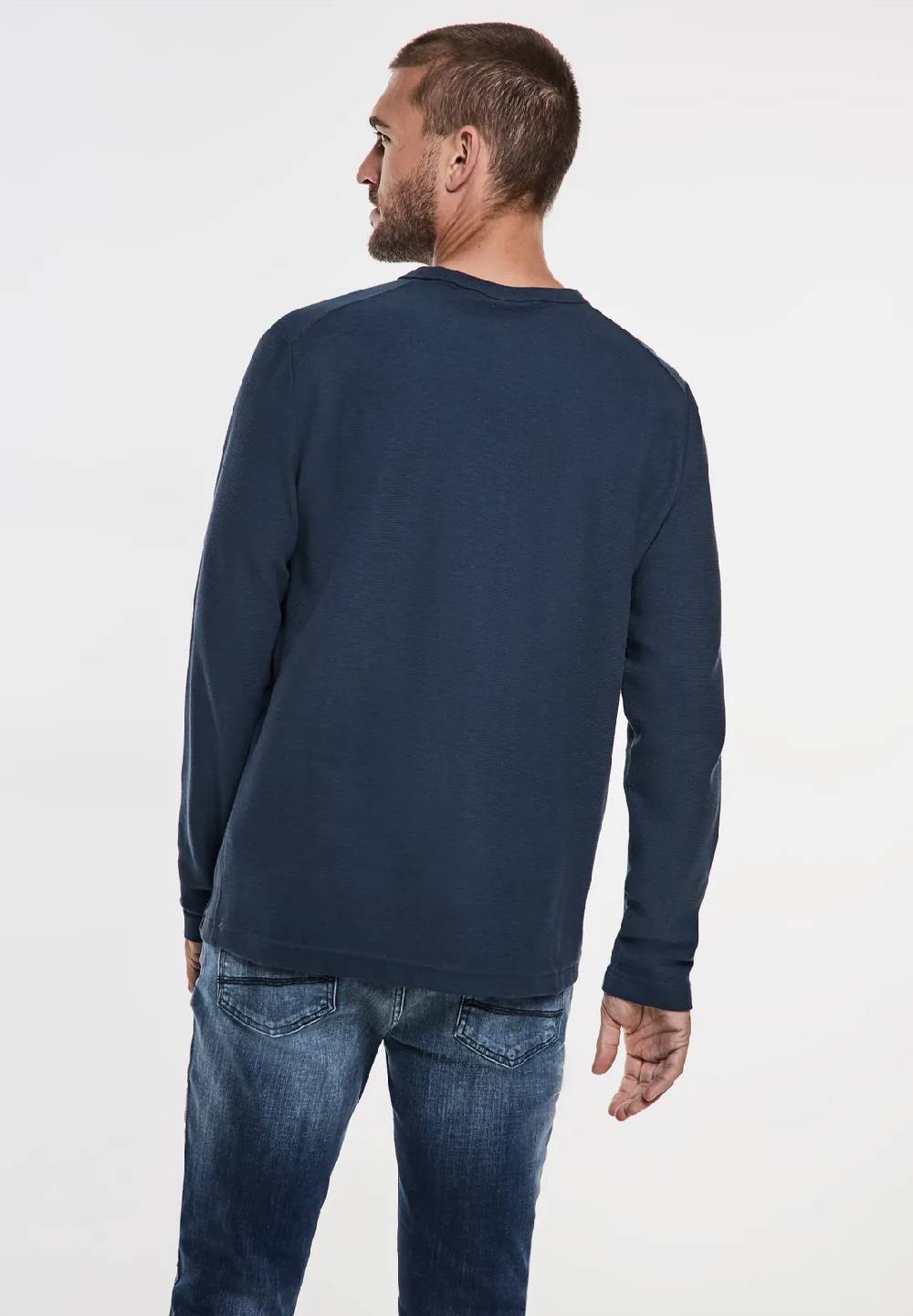 Street One Struktur Langarmshirt