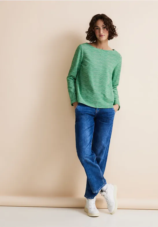 Street One Struktur Langarmshirt