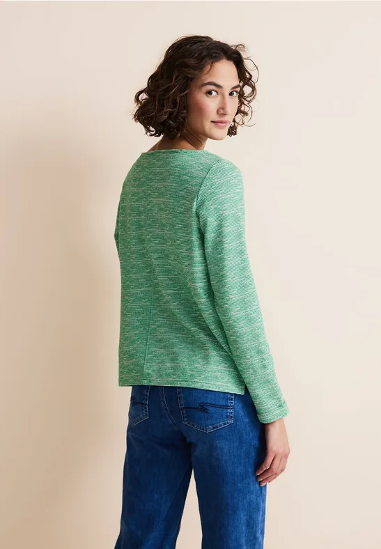 Street One Struktur Langarmshirt