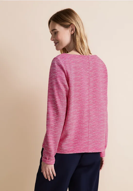 Street One Struktur Langarmshirt