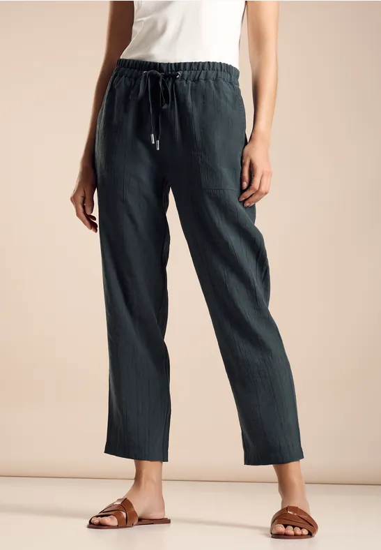 Street One Struktur Sommer Hose - Style BONNY