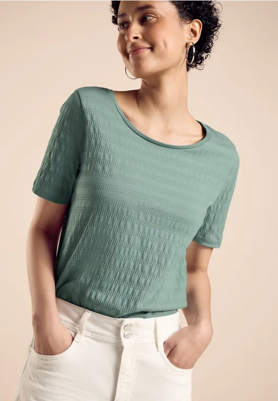 Street One Struktur-T-Shirt