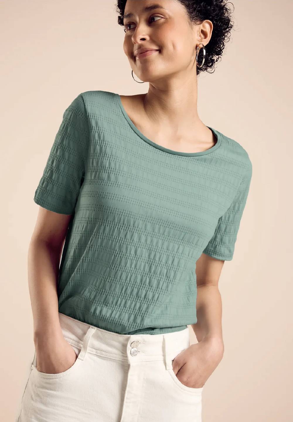 Street One Struktur-T-Shirt