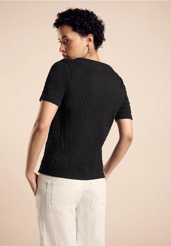Street One Struktur-T-Shirt