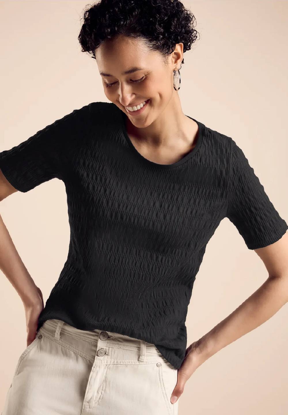 Street One Struktur-T-Shirt