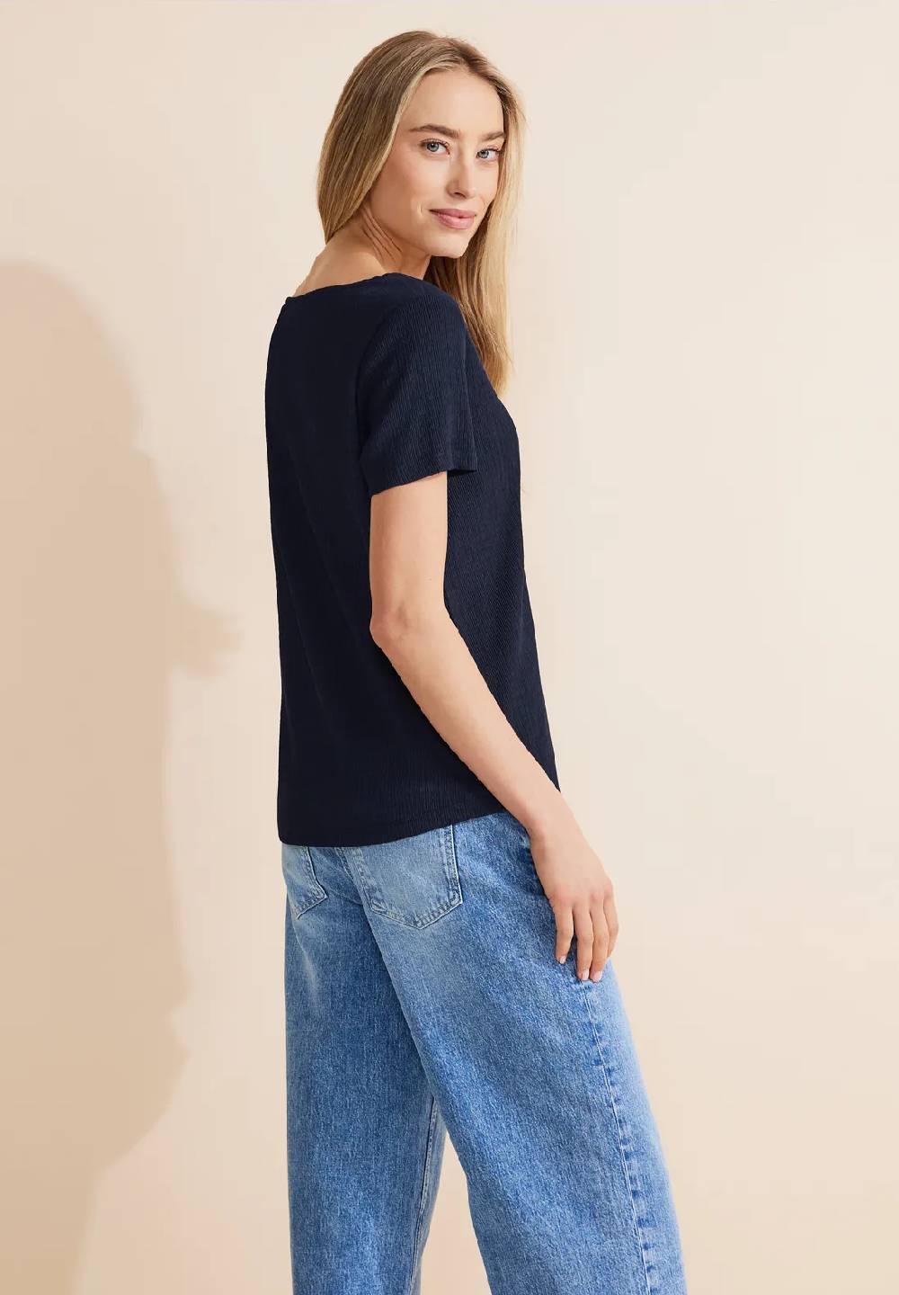 Street One Struktur T-Shirt - Style GERDA