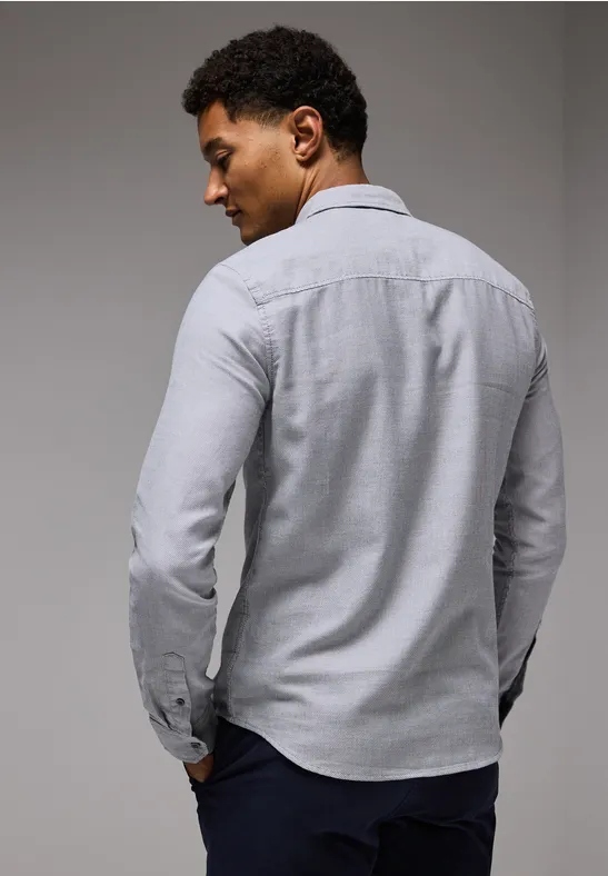 Street One Strukturhemd Im Slim Fit