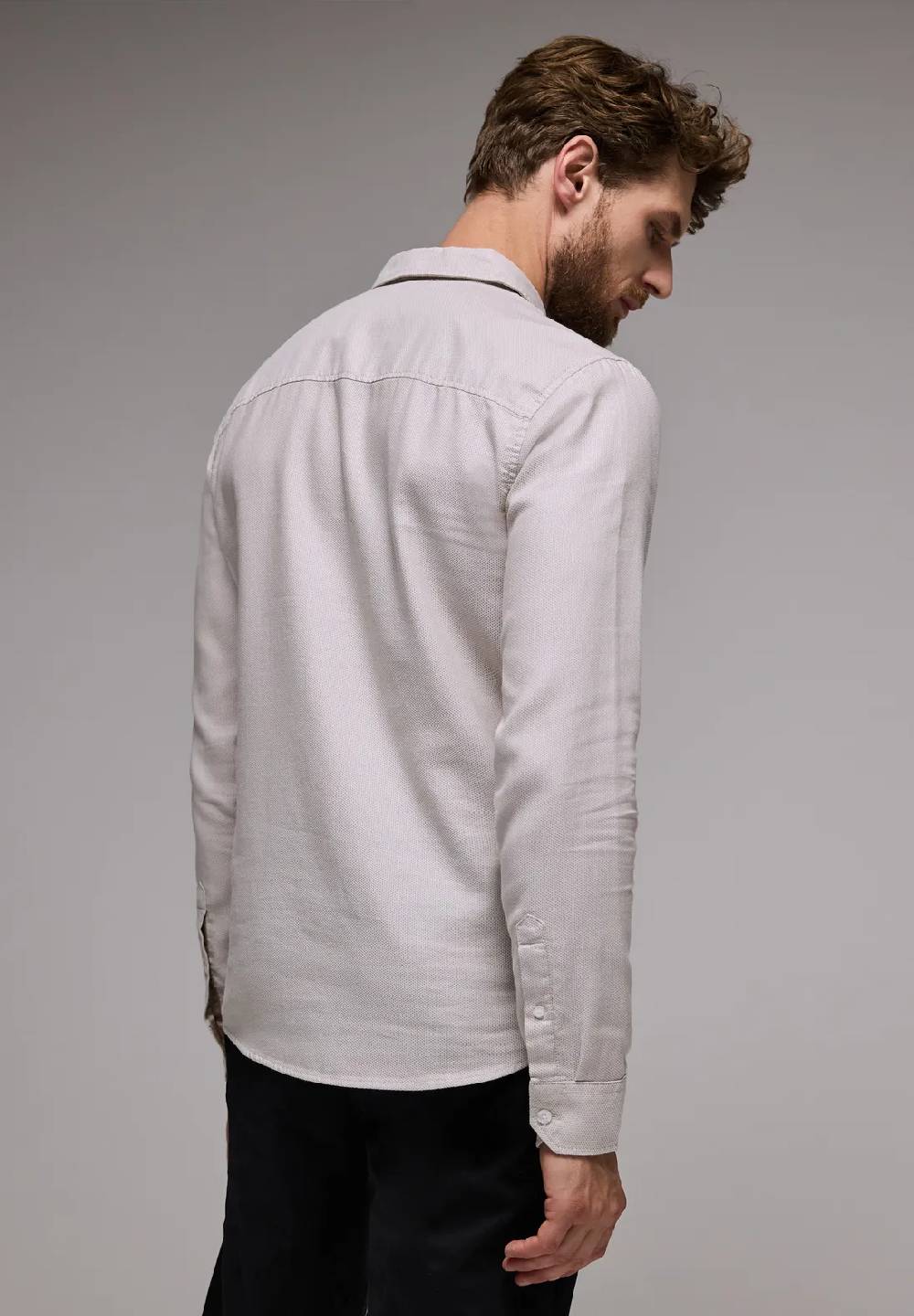 Street One Strukturhemd Im Slim Fit