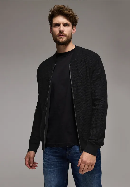 Street One Strukturjacke Mit Zipper