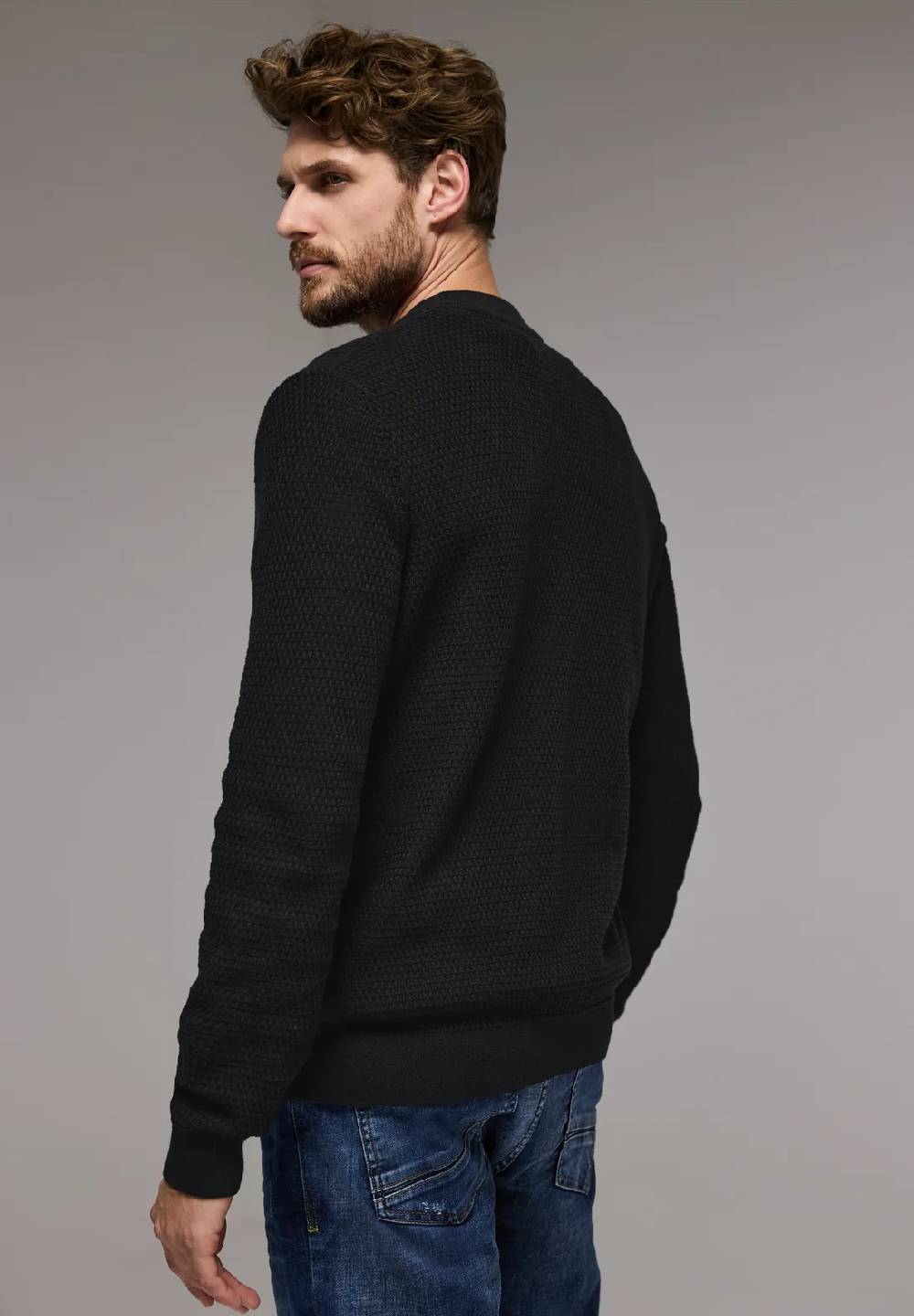 Street One Strukturjacke Mit Zipper