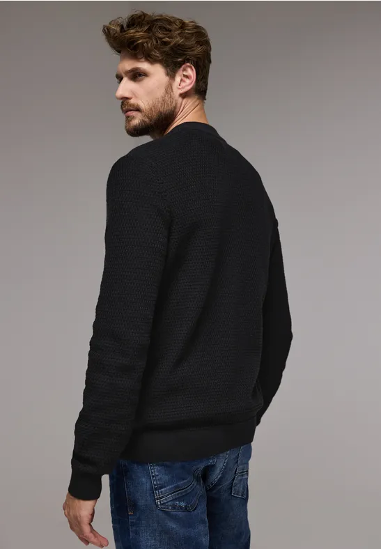 Street One Strukturjacke Mit Zipper