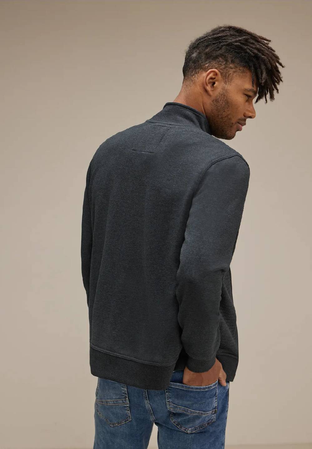 Street One Strukturmix Sweatjacke