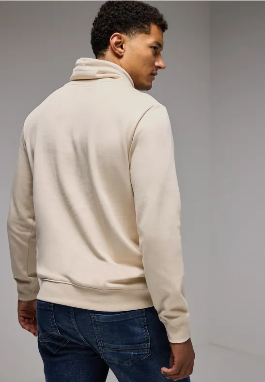 Street One Strukturpulli Mit Funnelneck