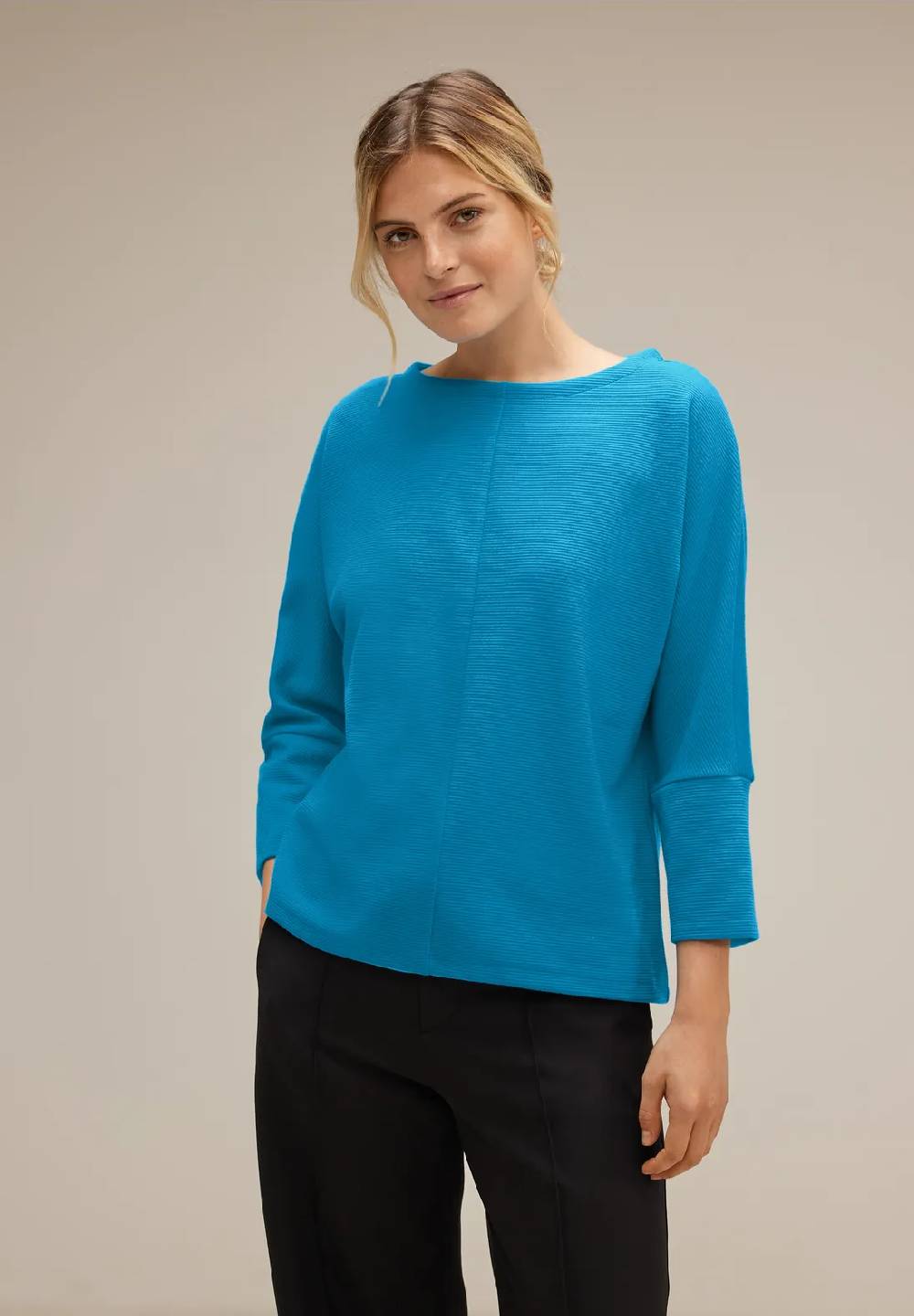 Street One Strukturshirt mit 3/4-Arm