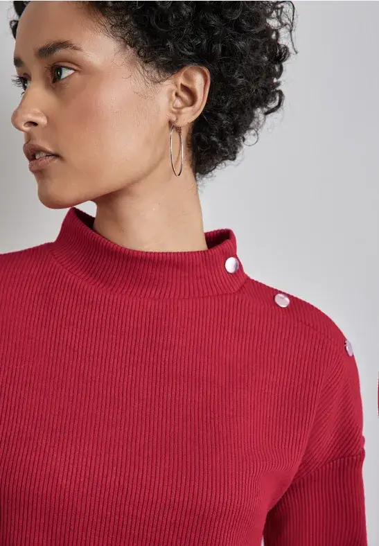 Street One Strukturshirt Mit Knöpfen