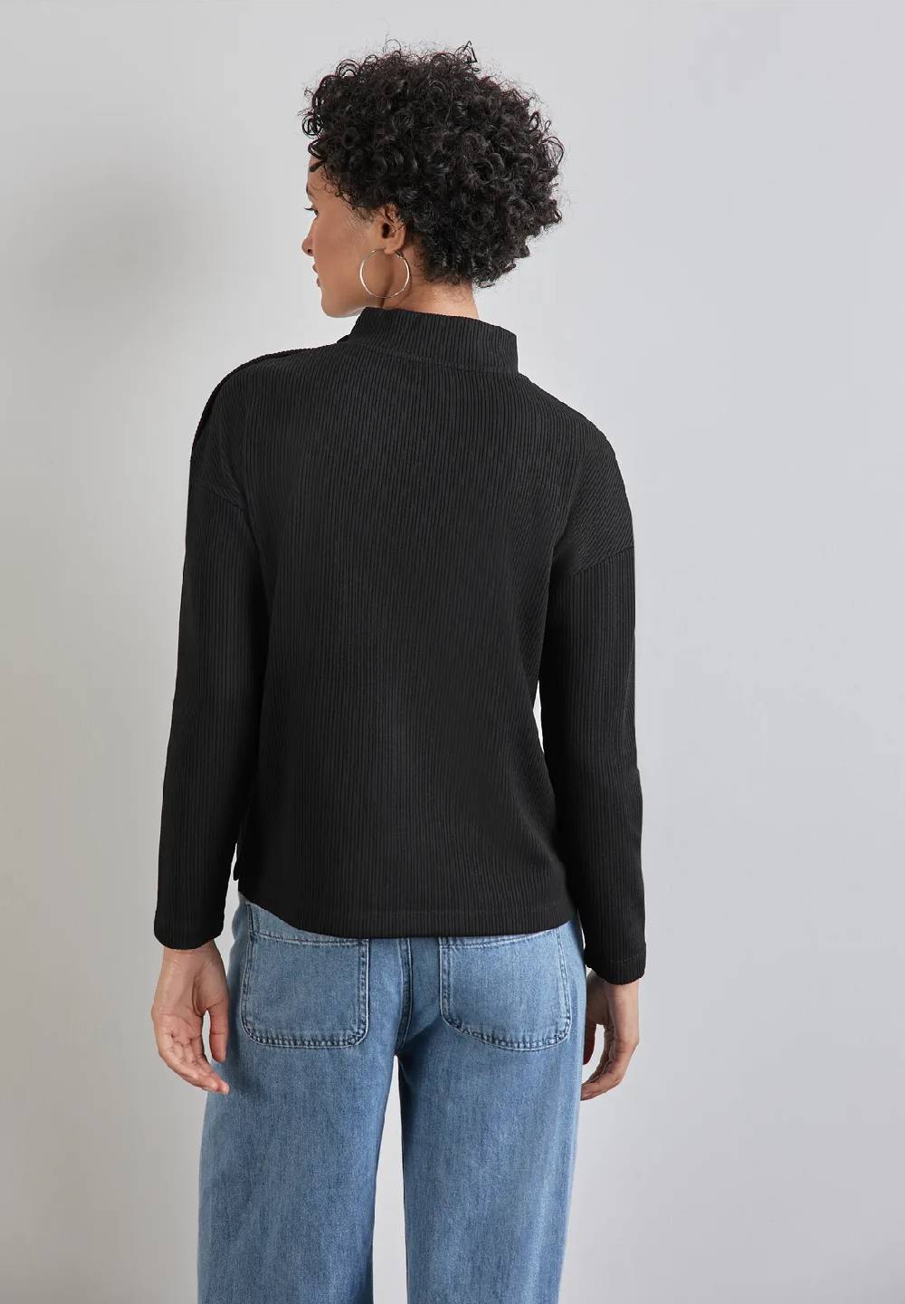Street One Strukturshirt Mit Knöpfen
