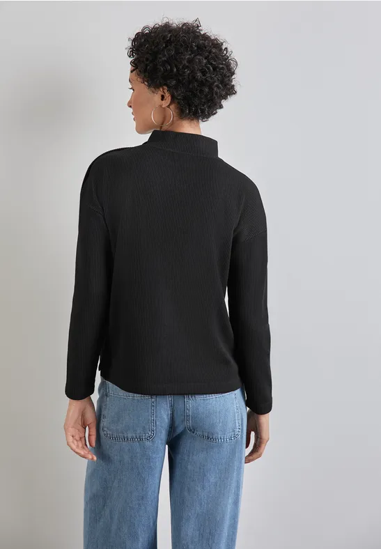 Street One Strukturshirt Mit Knöpfen