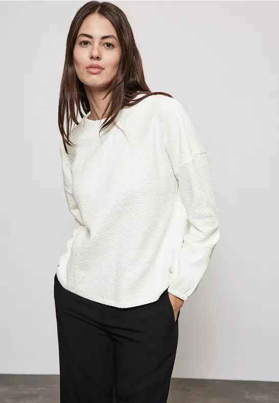Street One Strukturshirt Mit Turtleneck