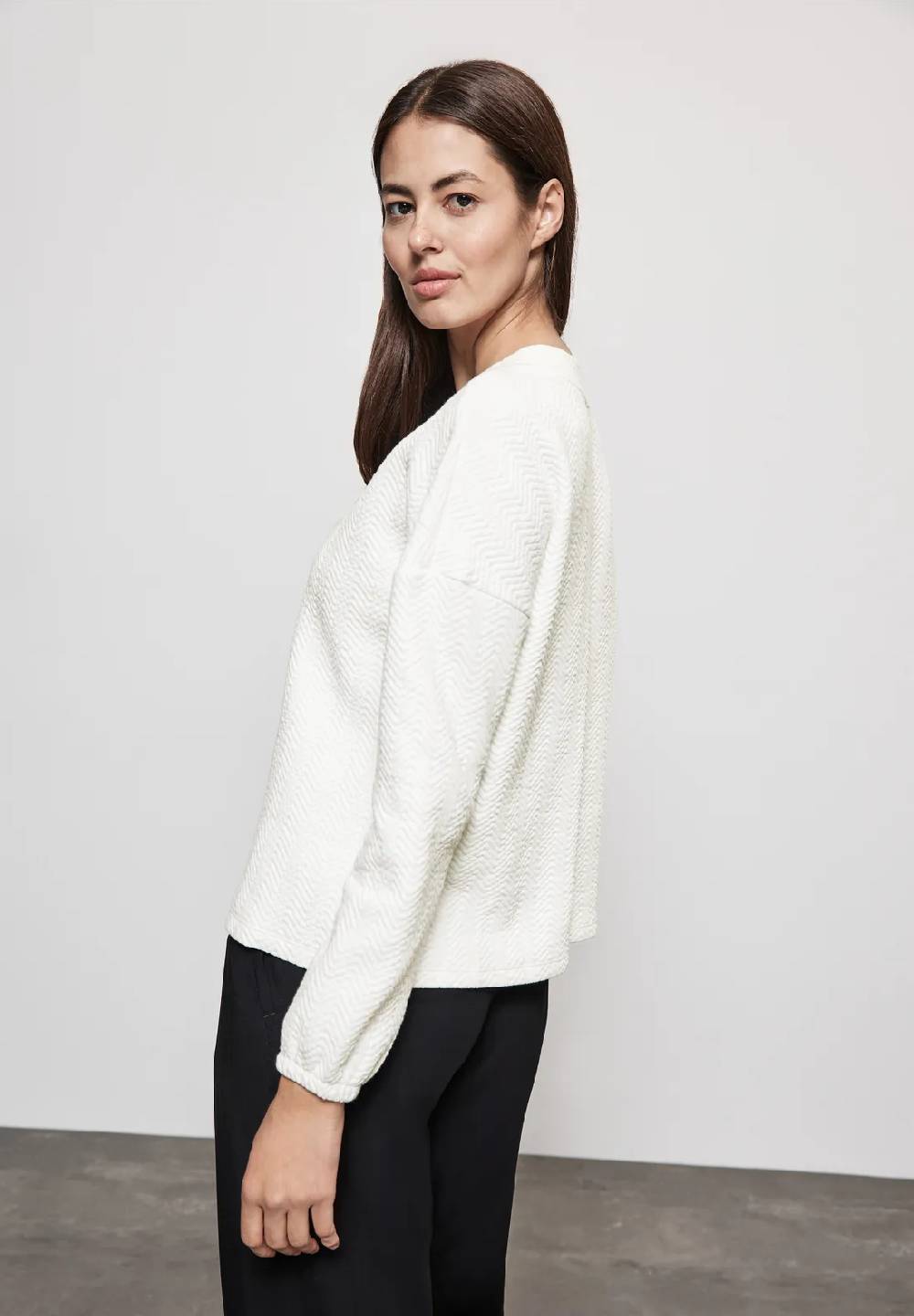 Street One Strukturshirt Mit Turtleneck