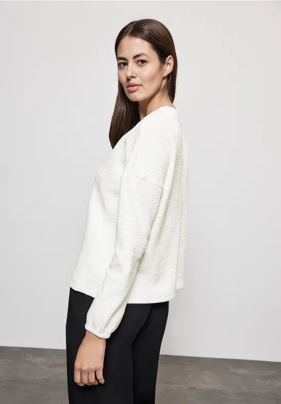 Street One Strukturshirt Mit Turtleneck