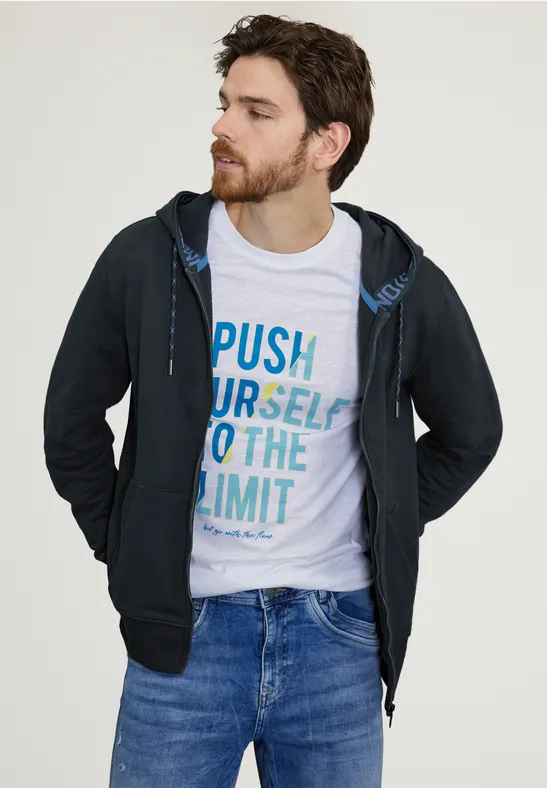 Street One Sweatjacke Mit Kapuze