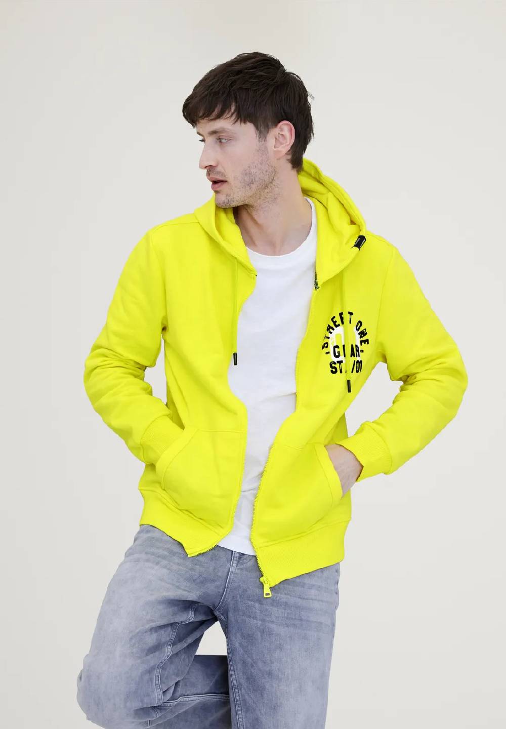 Street One Sweatjacke Mit Kapuze