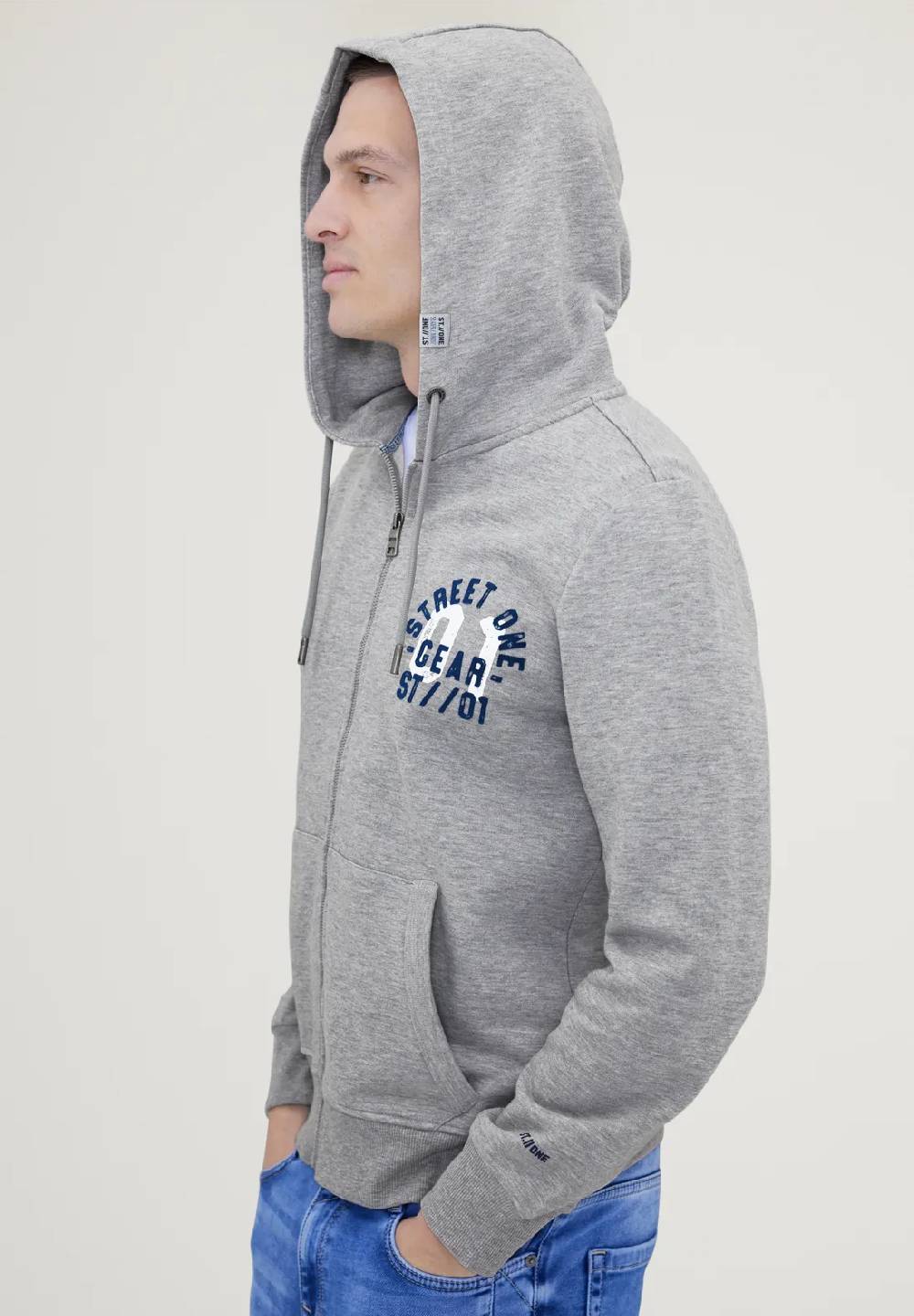 Street One Sweatjacke mit Kapuze