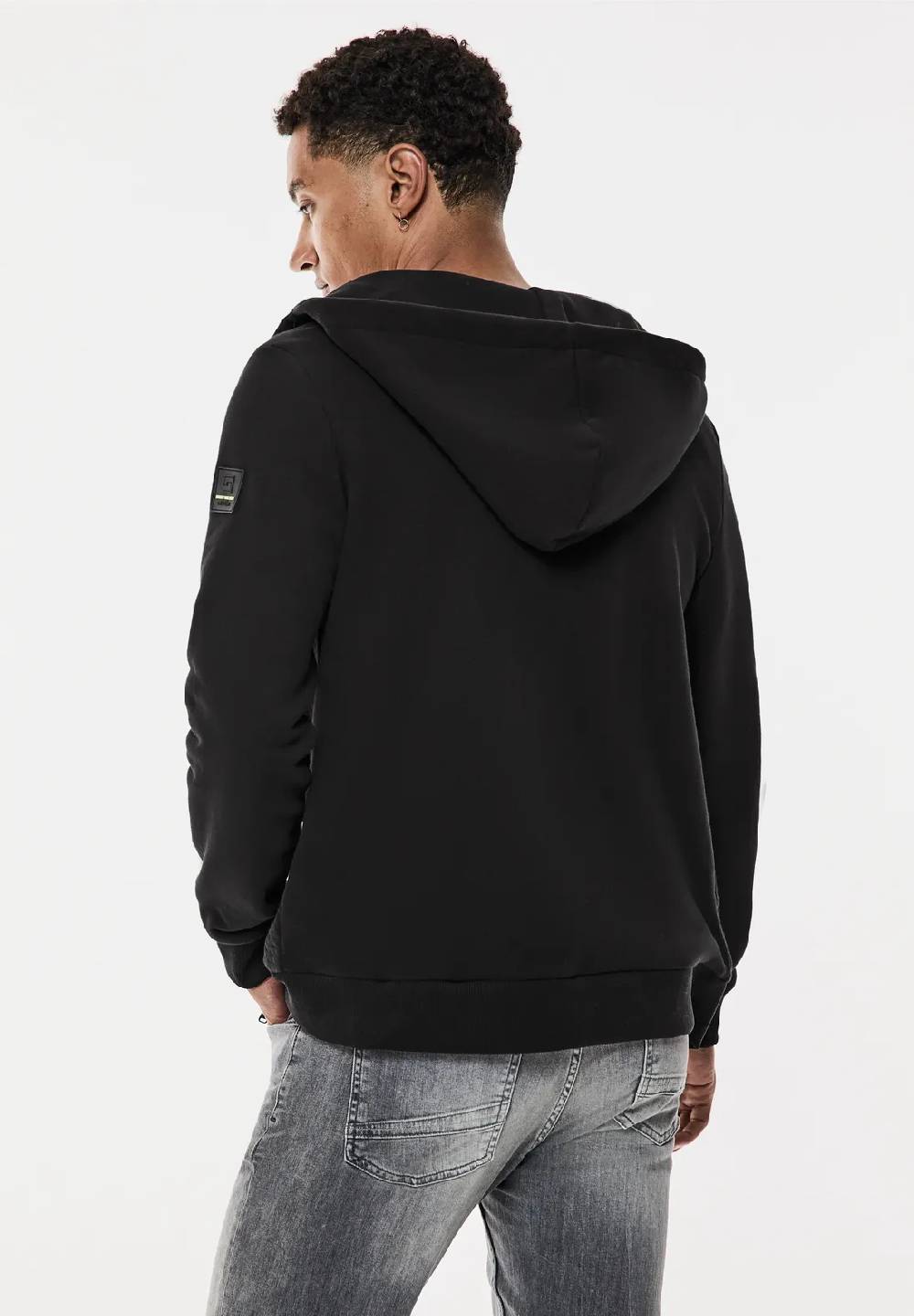 Street One Sweatjacke Mit Materialmix