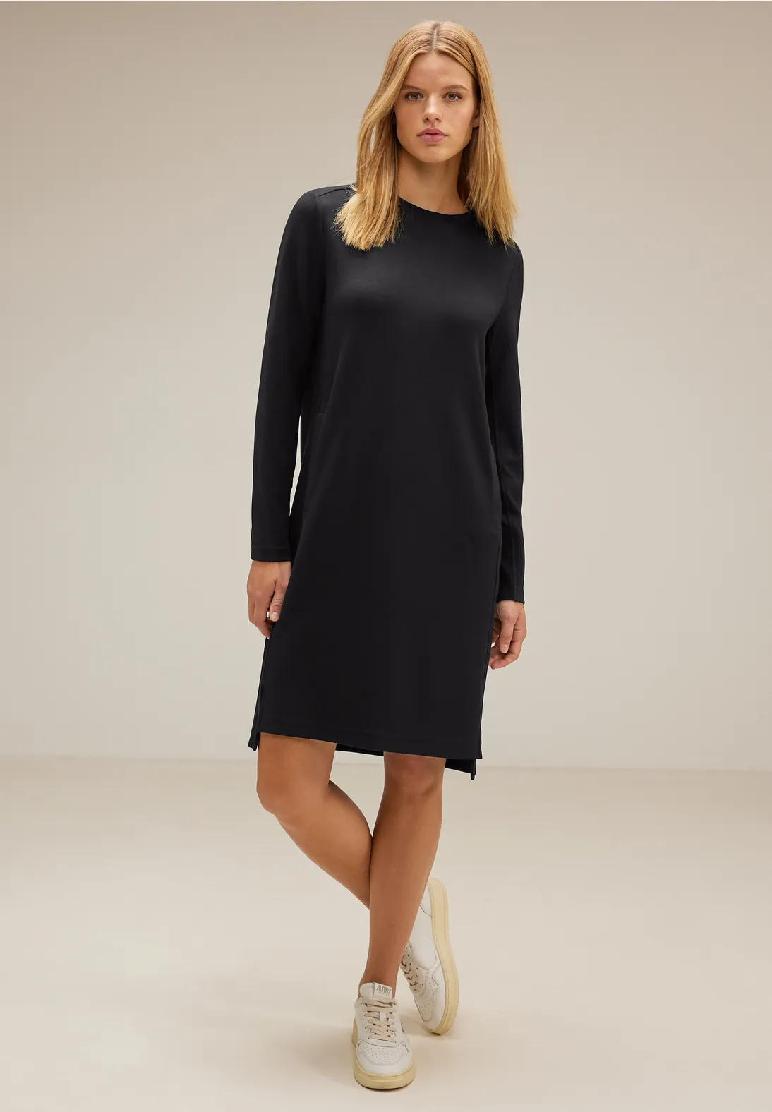 Street One Sweatkleid Mit Tapedetails