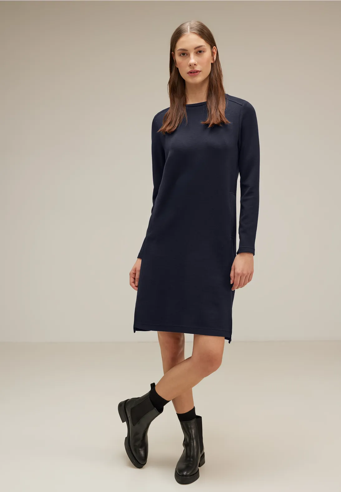 Street One Sweatkleid mit Taschen
