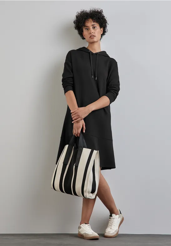 Street One Sweatkleid Mit Volant