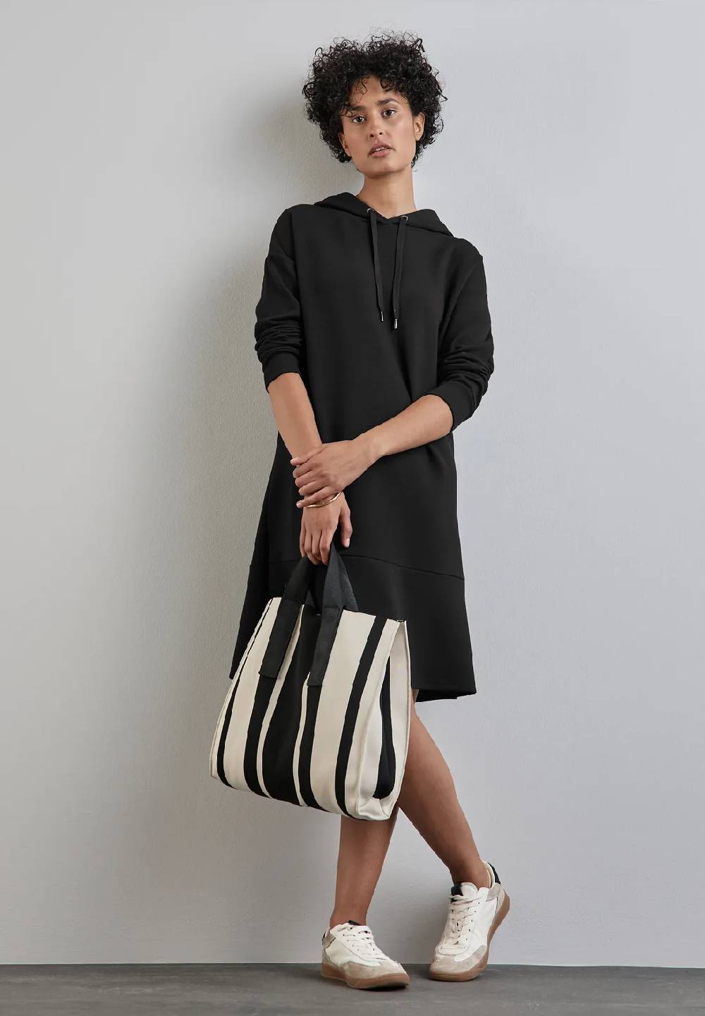 Street One Sweatkleid mit Volant