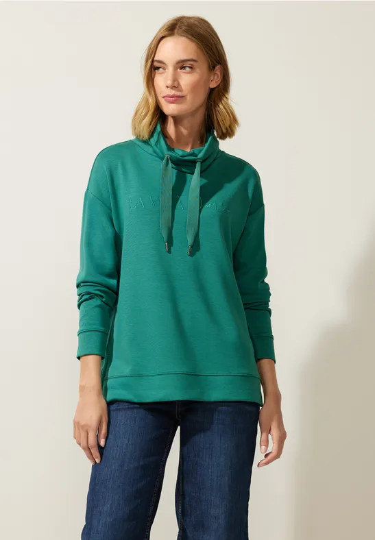 Street One Sweatpullover Mit Stehkragen