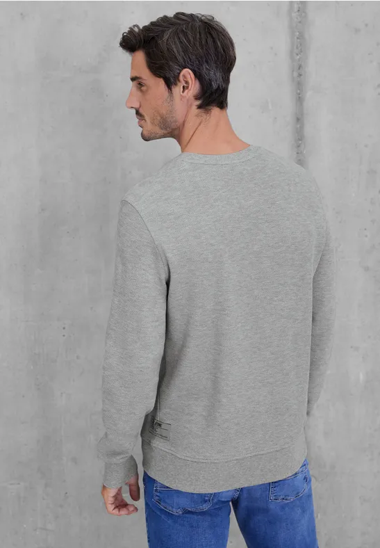 Street One Sweatshirt In Piqué