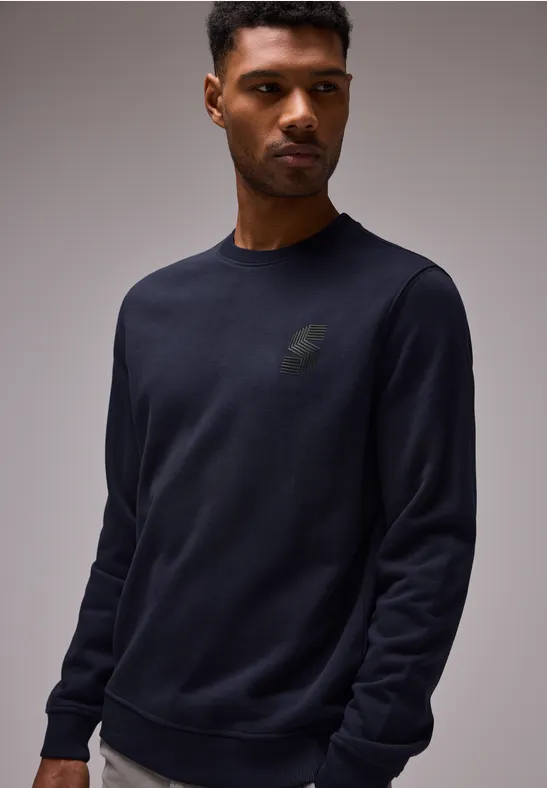 Street One Sweatshirt Mit Brustprint