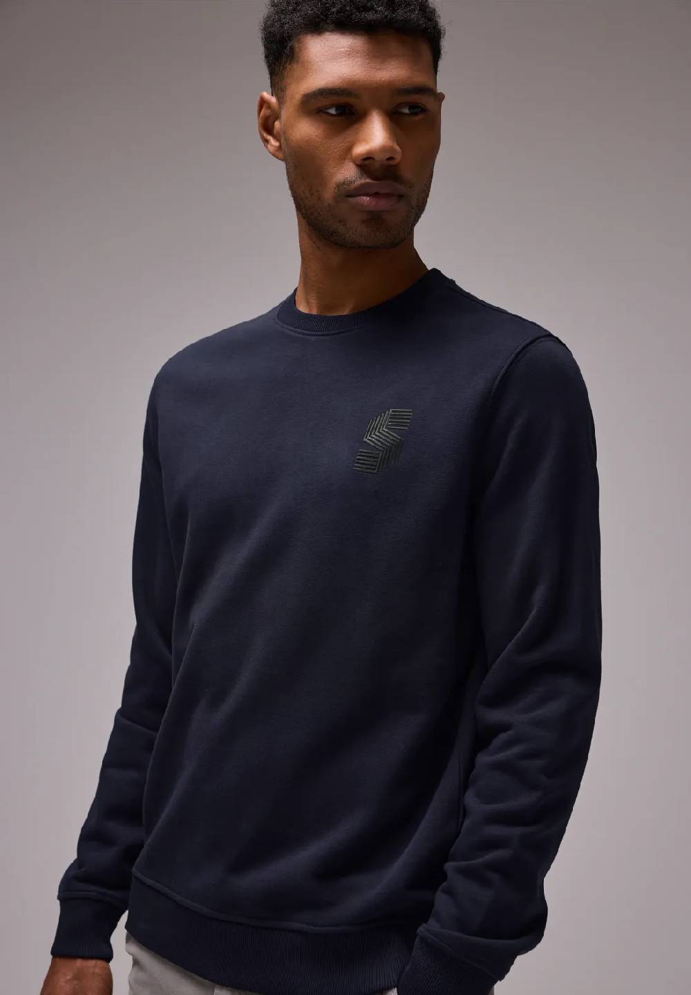 Street One Sweatshirt Mit Brustprint