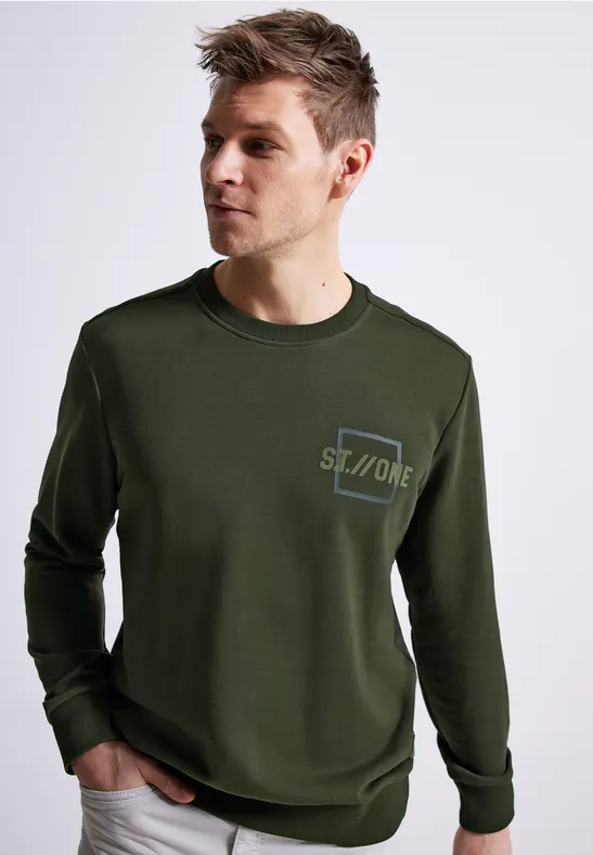 Street One Sweatshirt Mit Logoprint