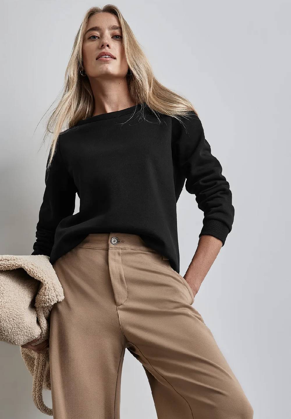 Street One Sweatshirt mit Rundhals