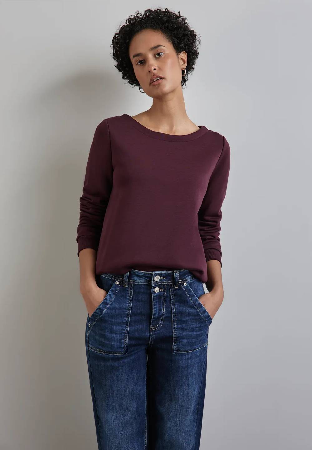 Street One Sweatshirt Mit Rundhals