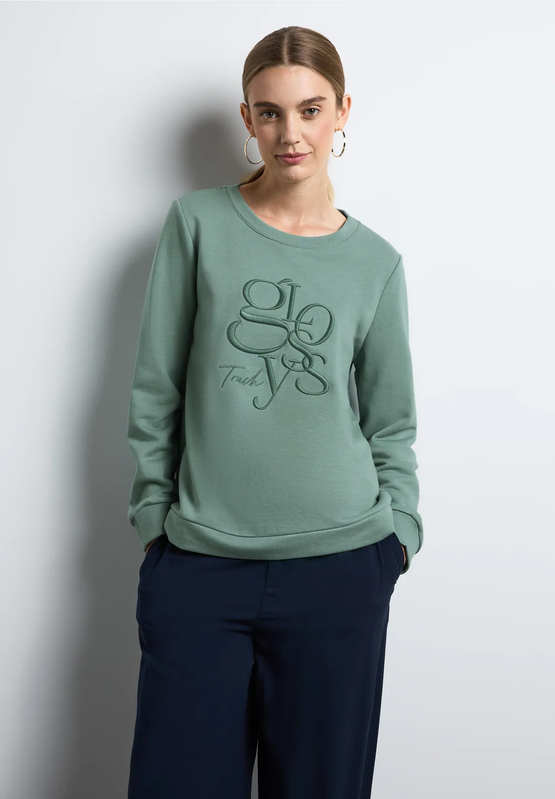 Street One Sweatshirt mit Stickerei