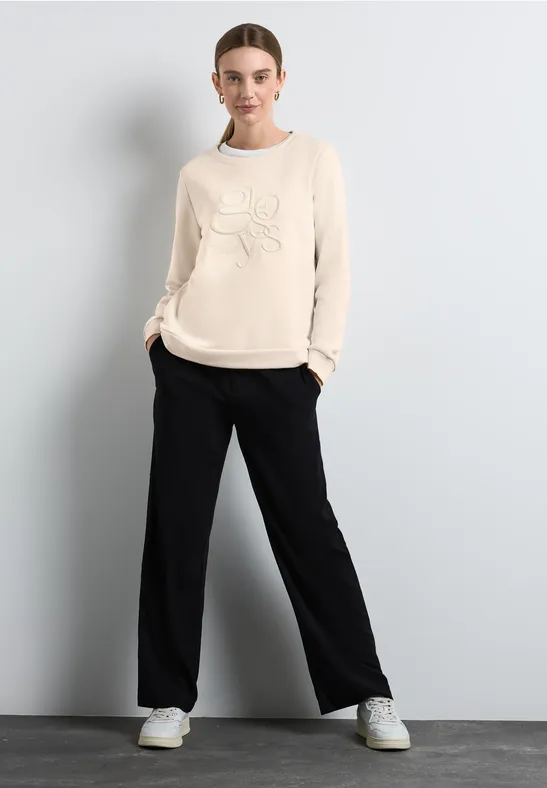 Street One Sweatshirt Mit Stickerei