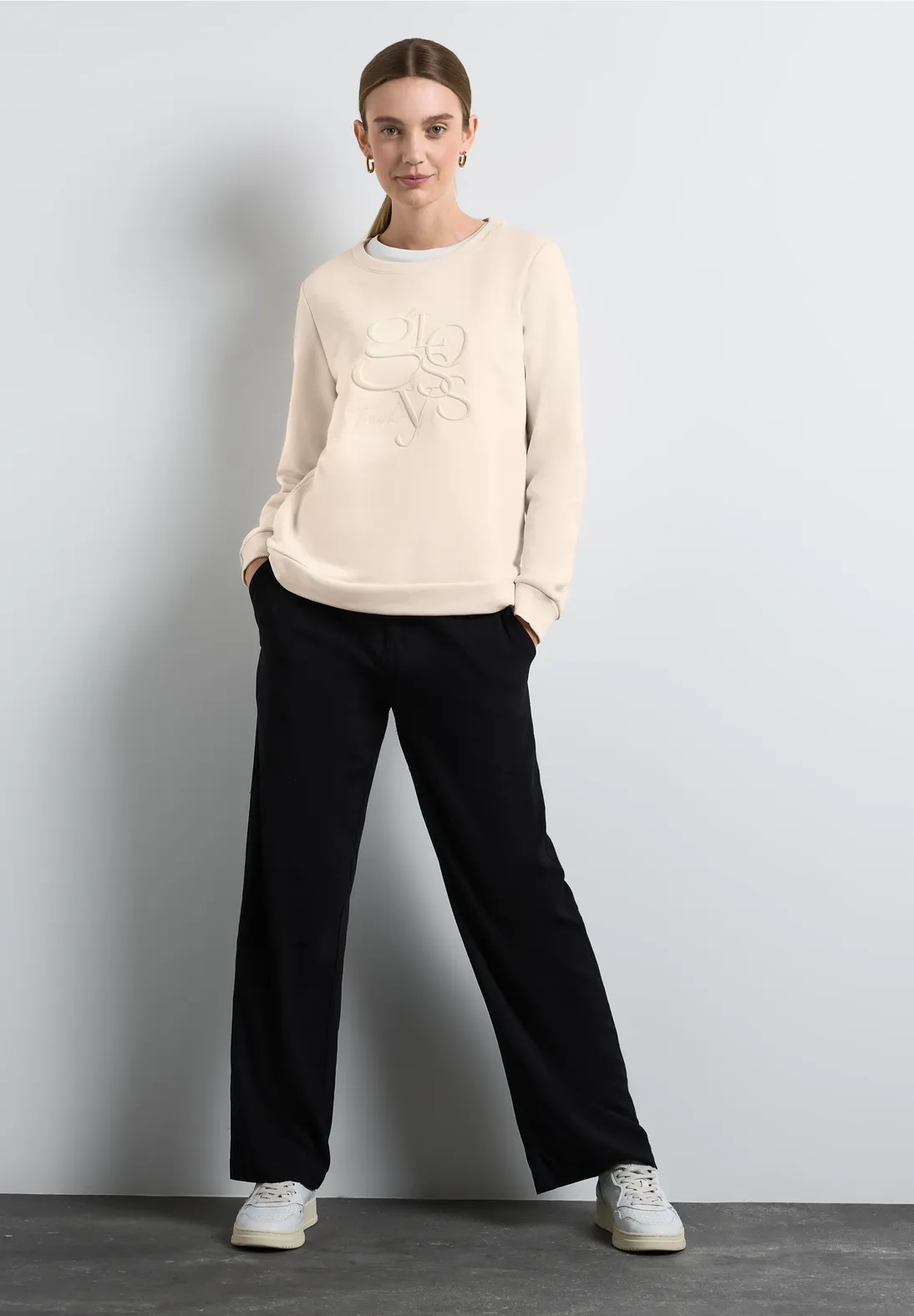 Street One Sweatshirt mit Stickerei