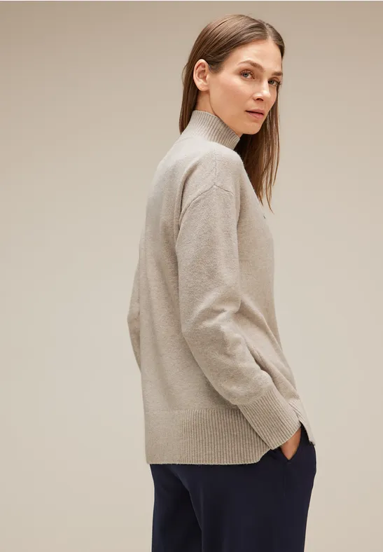 Street One Sweatshirt Mit Wording