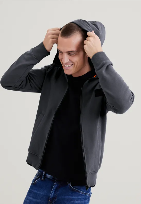 Street One Sweatshirtjacke Mit Kapuze