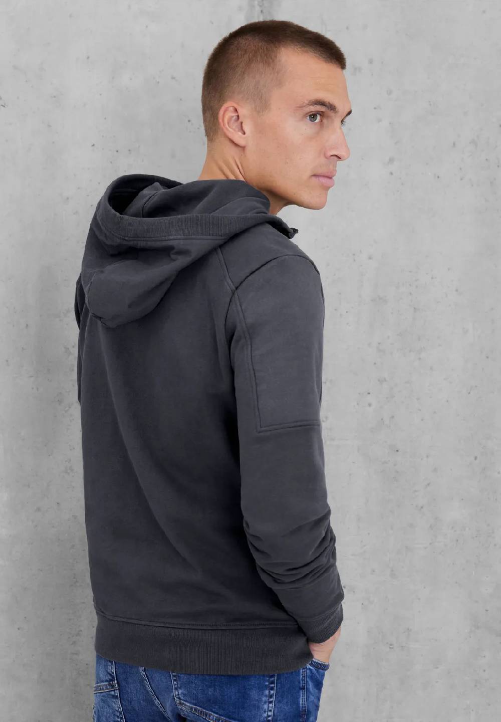 Street One Sweatshirtjacke Mit Kapuze