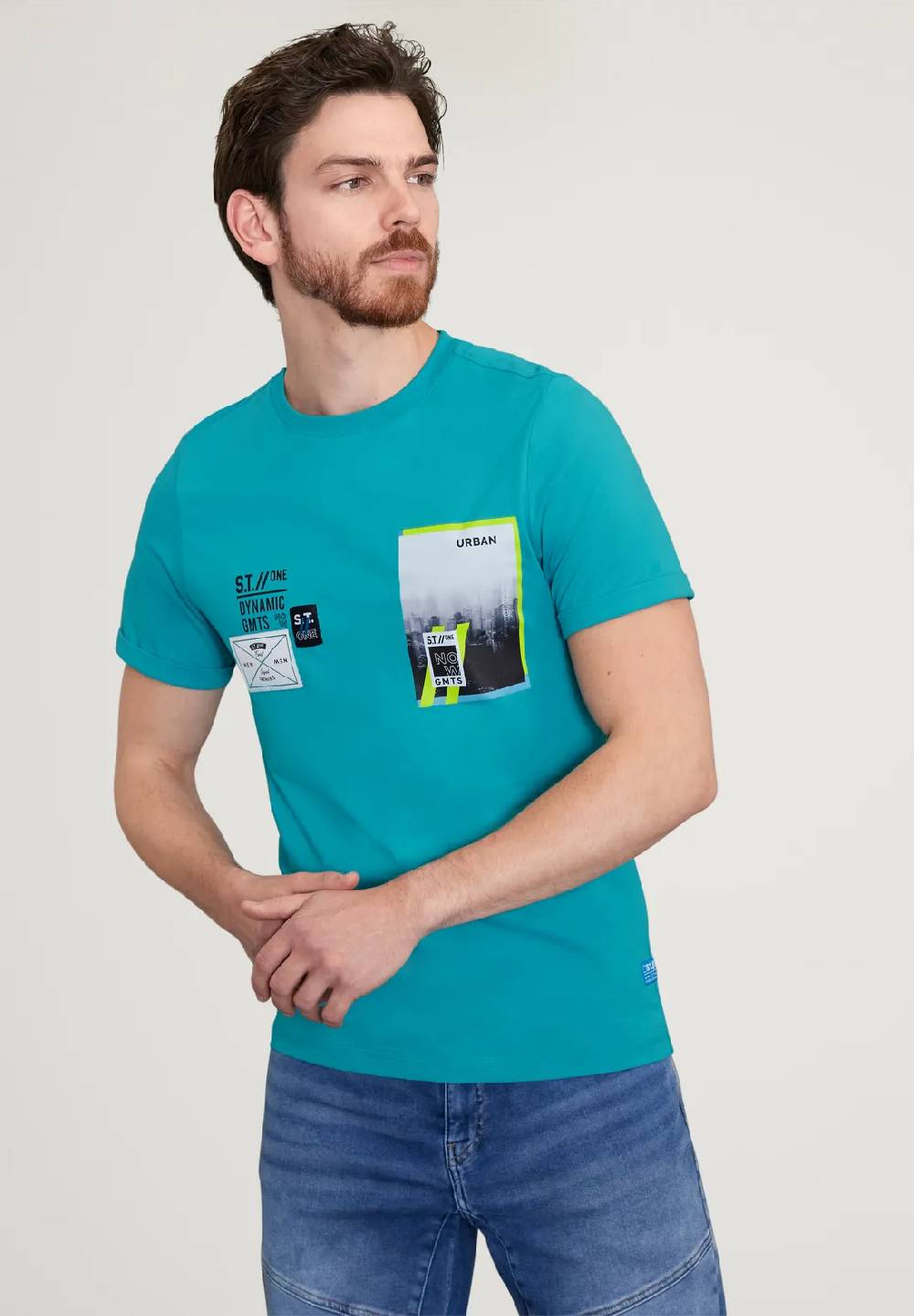 Street One T-Shirt im Printmix