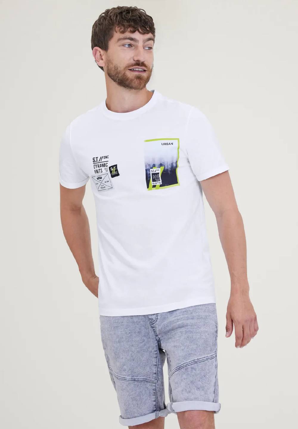 Street One T-Shirt im Printmix